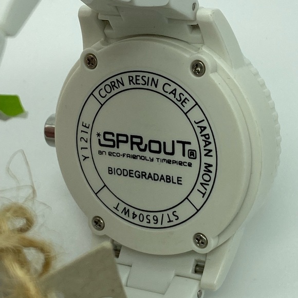 ☘️5 for $40☘️ iSprout Stainless Steel Eco-friendly 38mm Watch NWT - Picture 6 of 16